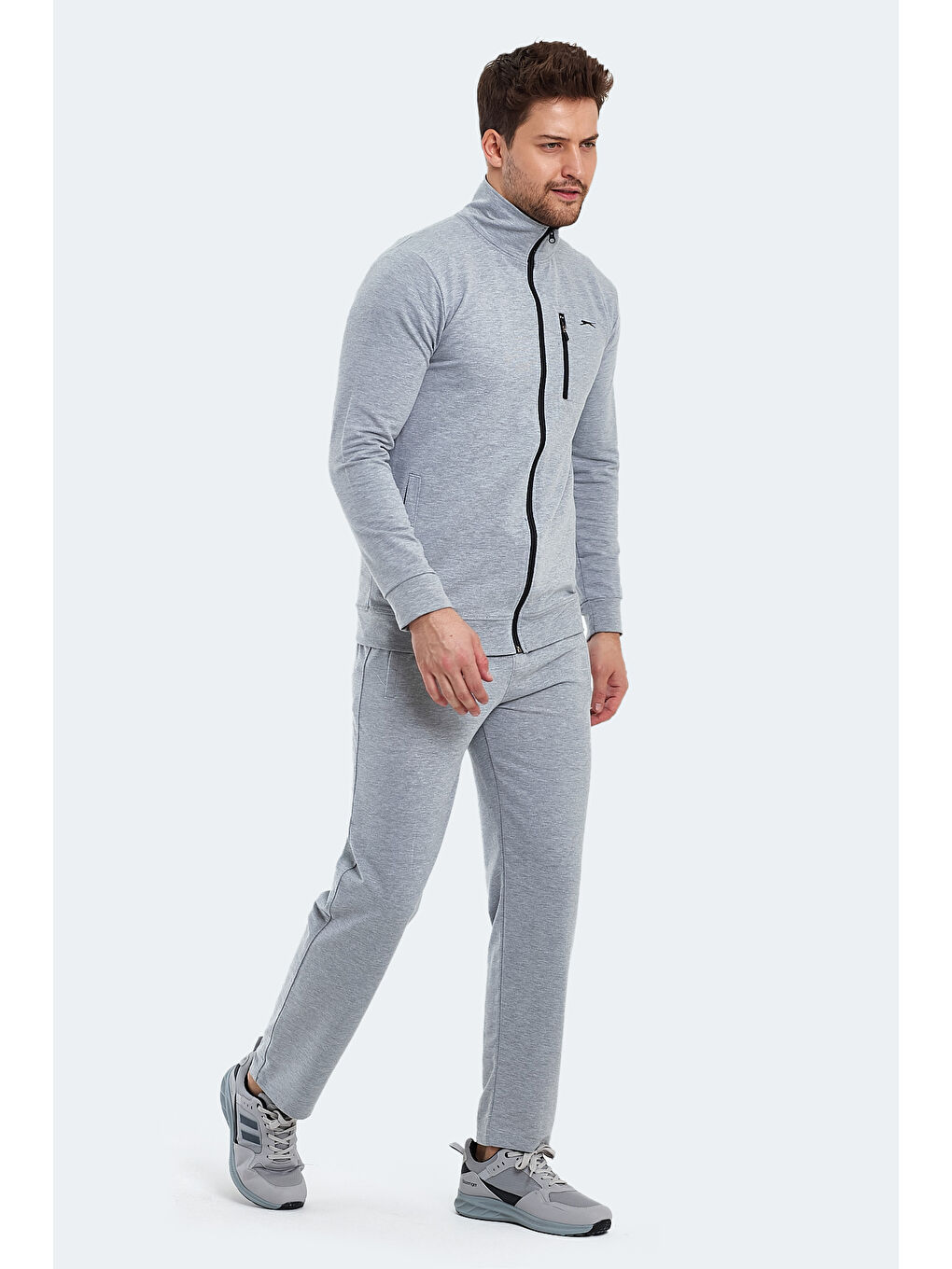 ORAN IN Erkek Eşofman Takım Gri-6