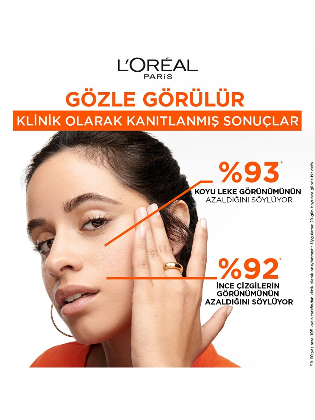 L'Oreal Paris Siyah Revitalift Clinical SPF 50+ Günlük Yüz Güneş Kremi 50 ml - 3