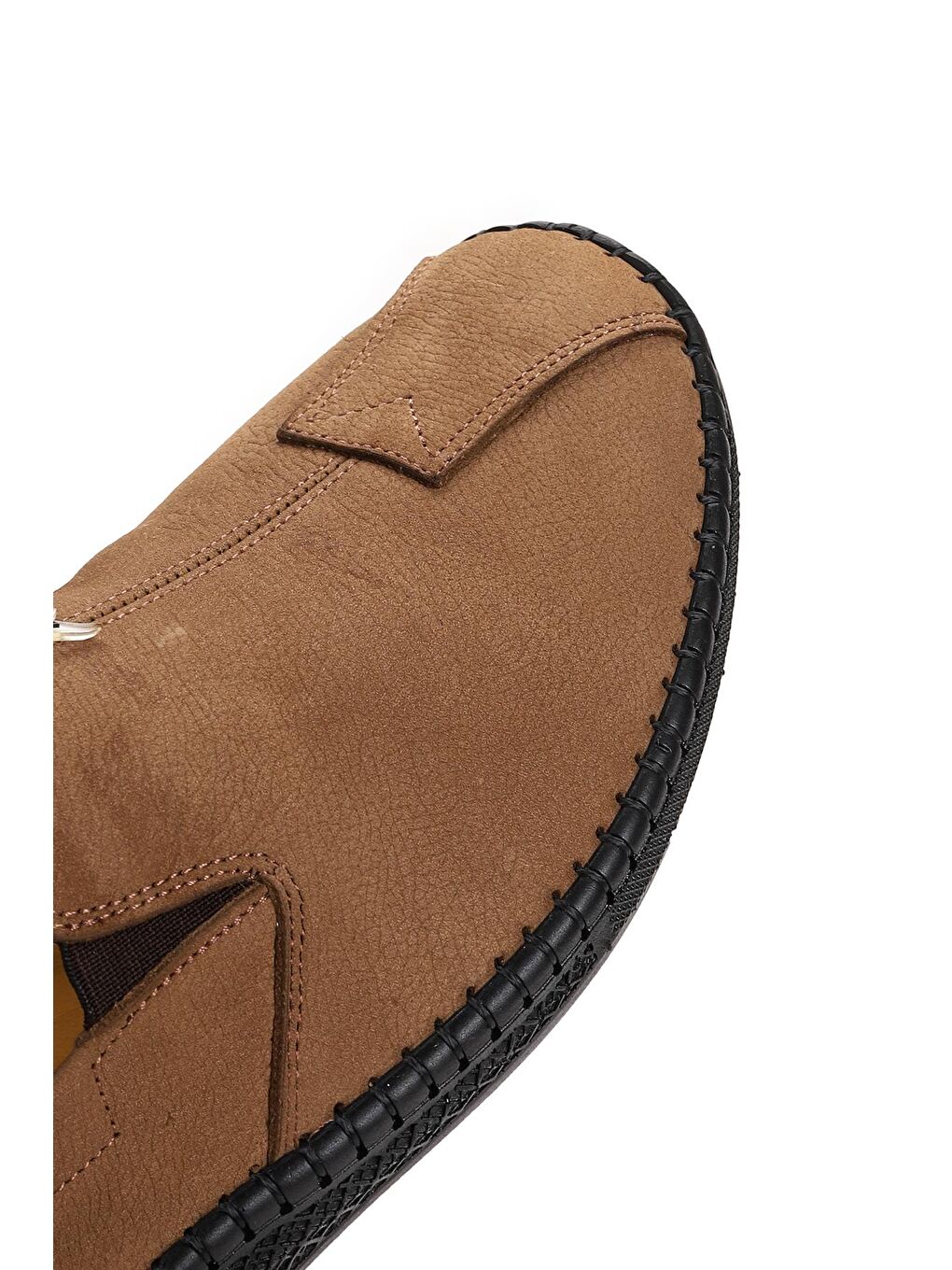 Bej Nubuk Deri Comfort Topuk Jelli Günlük Erkek Ayakkabı Gzm 308-4