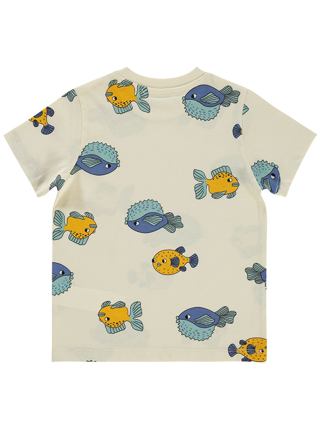 Bej Boys Erkek Çocuk Tişört 2-5 Yaş Taş Rengi-1