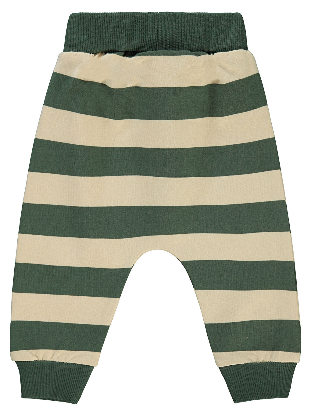 Baby Erkek Bebek Patiksiz Tek Alt 6-18 Ay Soft Haki-1