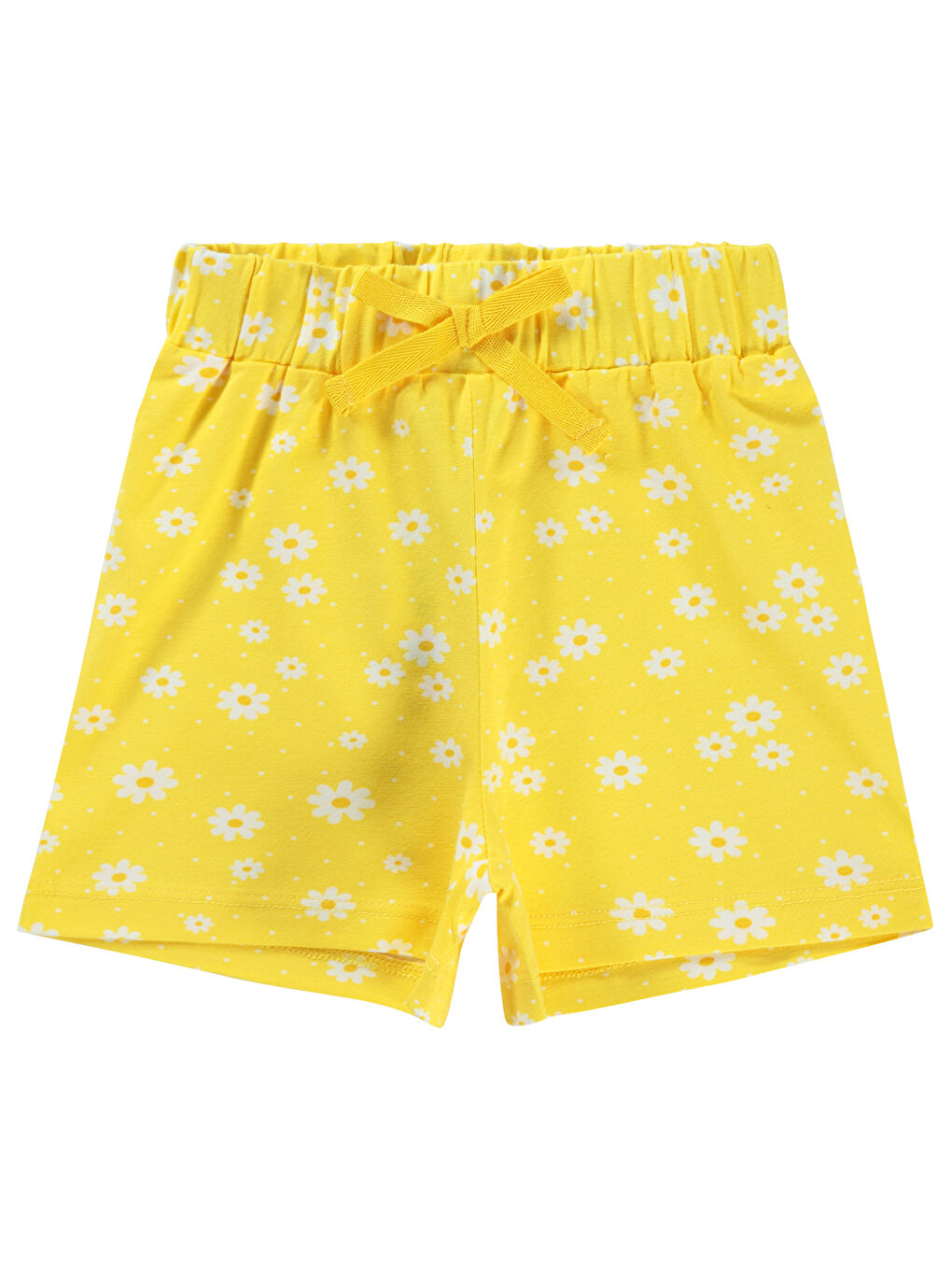 Sarı Girls Kız Çocuk Şort 2-5 Yaş Ananas