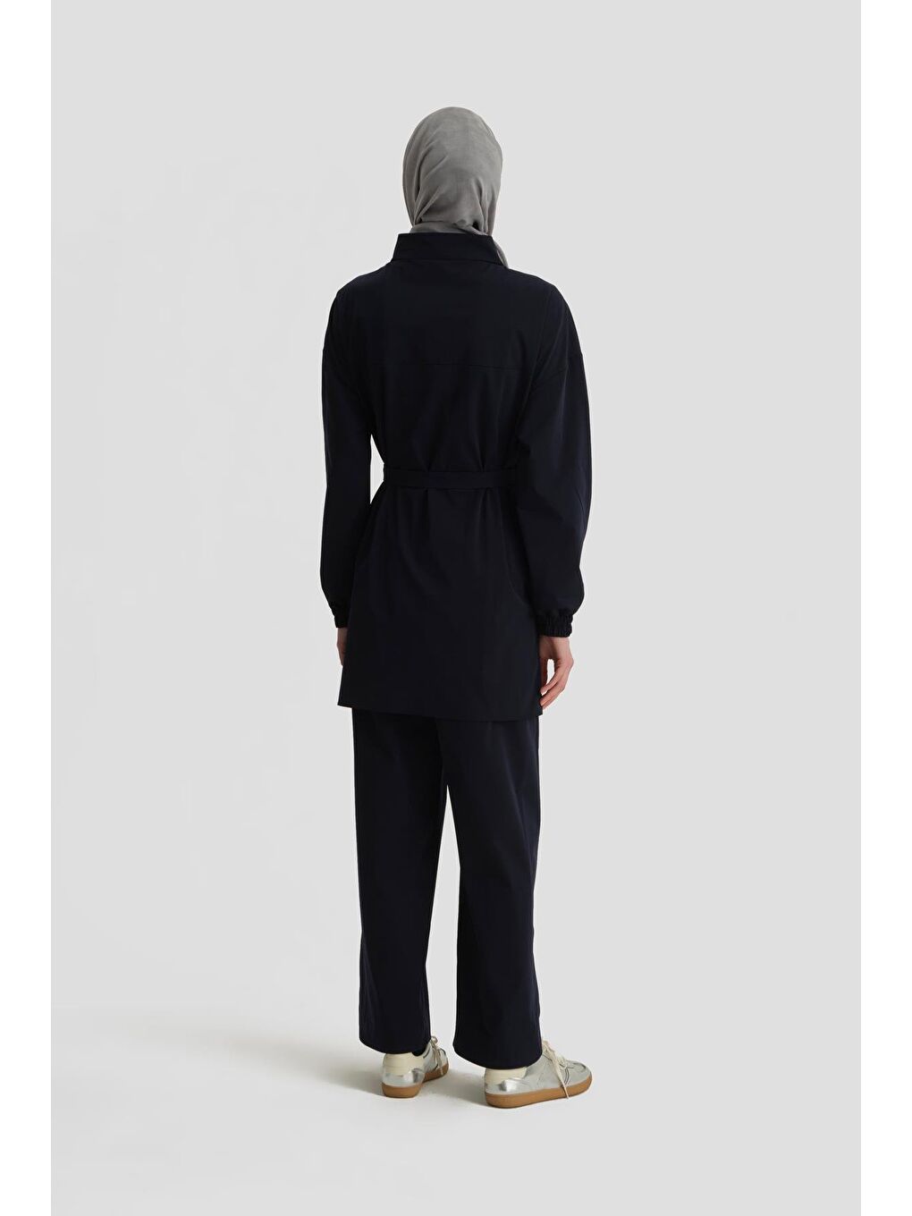 Palaska Tokalı Spor Lyocell Takım 24K6912 Lacivert-5