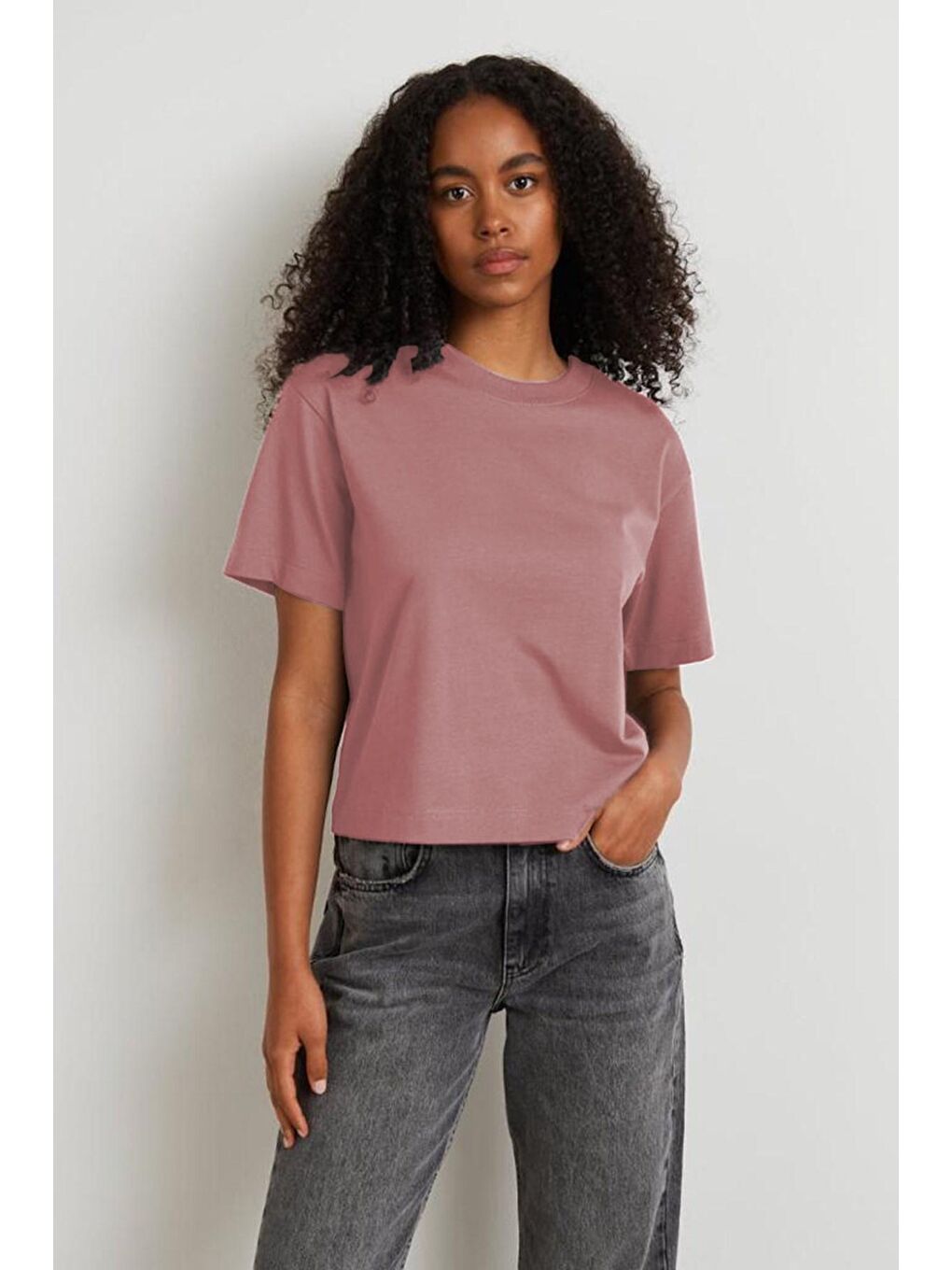 Pembe Pudra Tişört MG1284