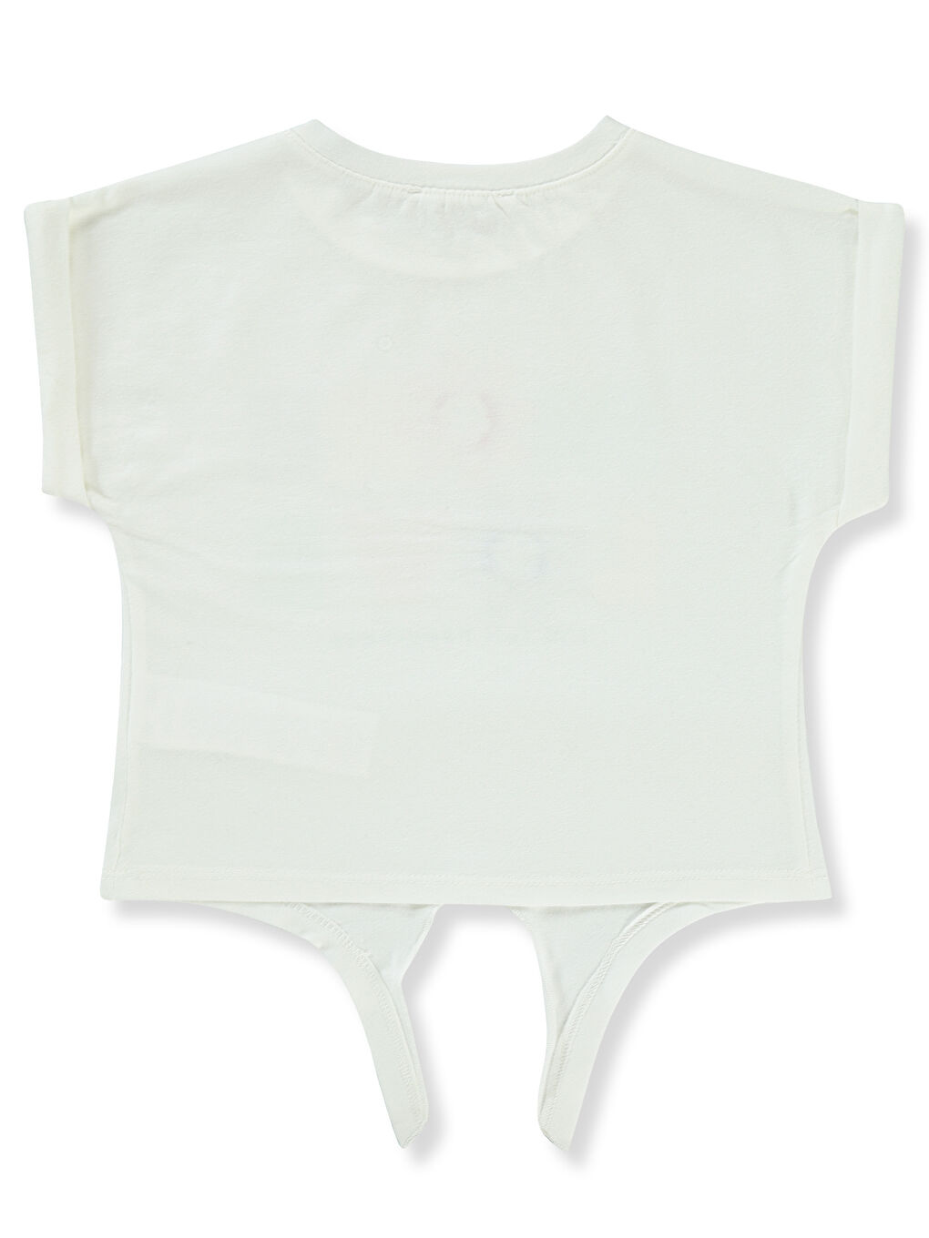 Girls Kız Çocuk Tişört 2-5 Yaş Ekru-1