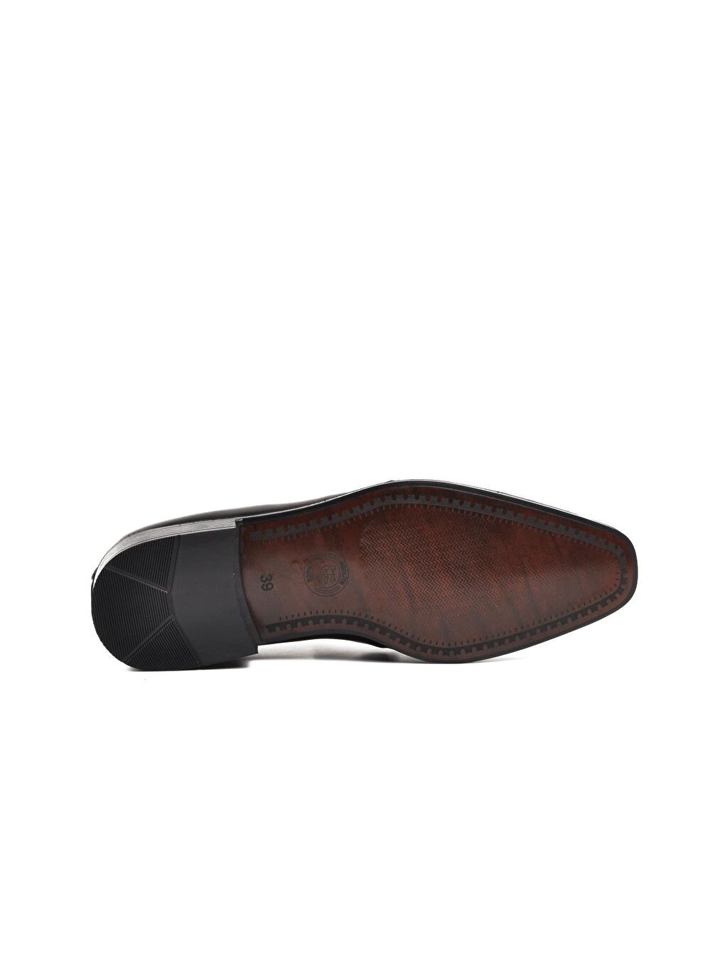 L9090 Siyah Hakiki Deri Erkek Klasik Ayakkabı-4