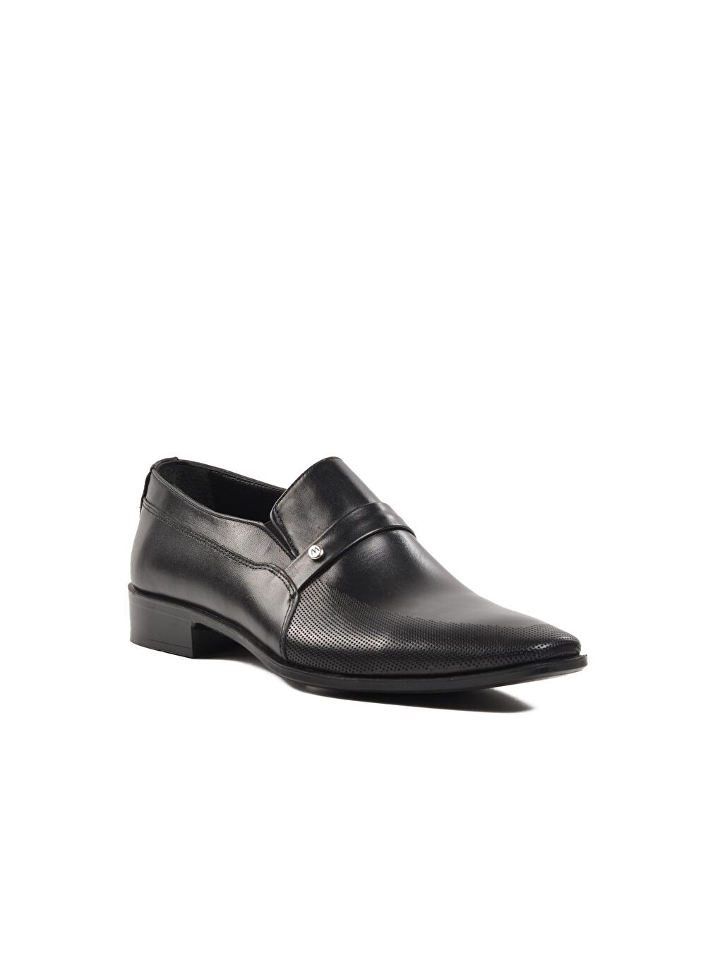 L9010 Siyah Hakiki Deri Erkek Klasik Ayakkabı-2