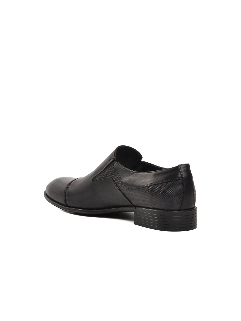 Berenni 378 Siyah Hakiki Deri Erkek Klasik Ayakkabı-3