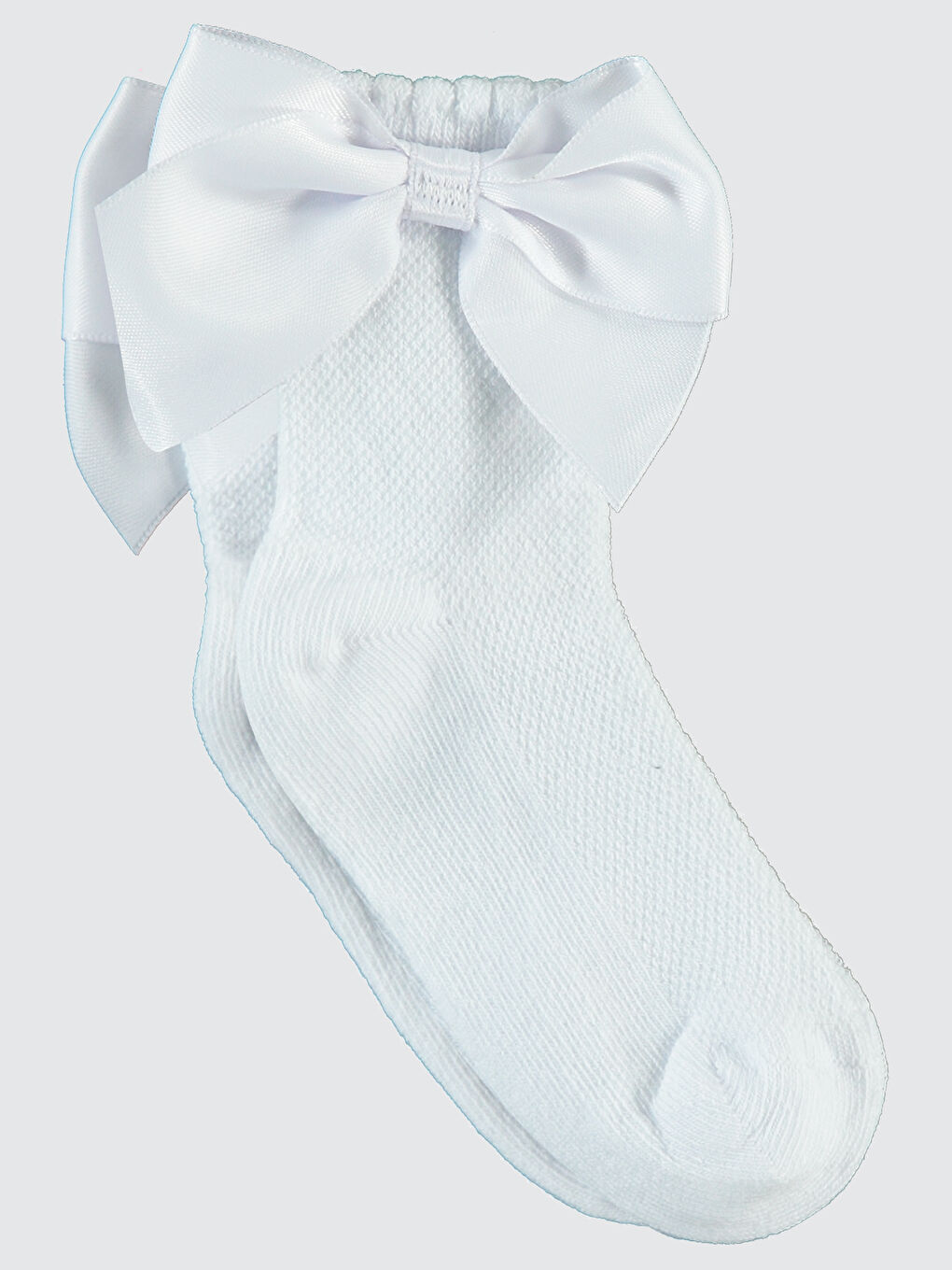 Kız Çocuk Çorap 1-11 Yaş Beyaz