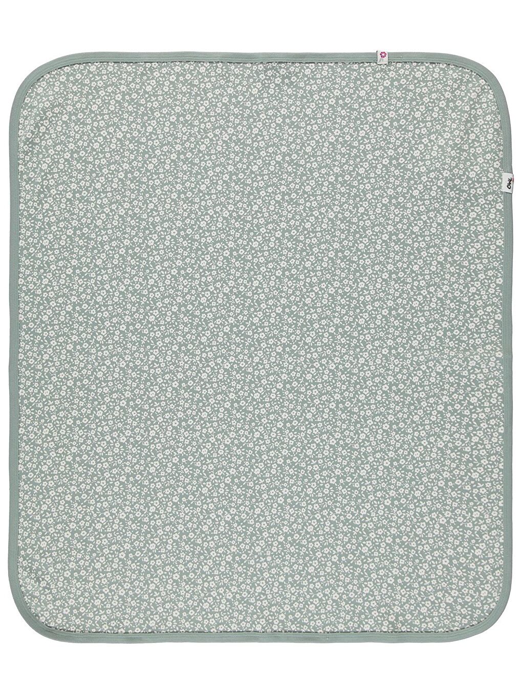 Baby Çiçek Battaniye - Yeşil Standart