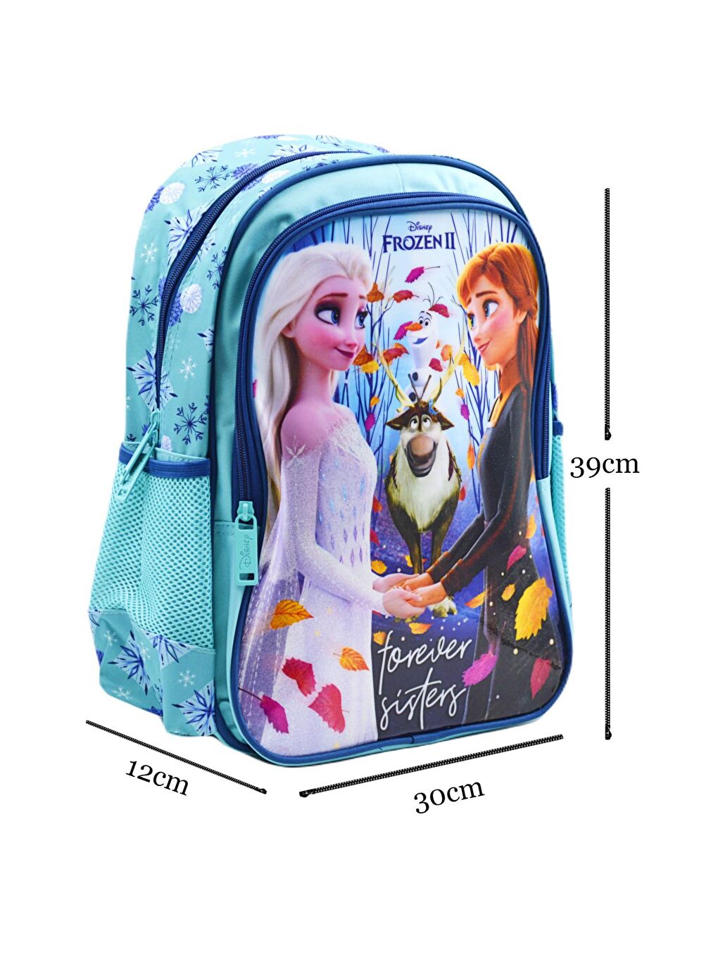 Frozen Elsa Lisanslı İlkokul Çantası 2 Bölmeli Otto-48035-1