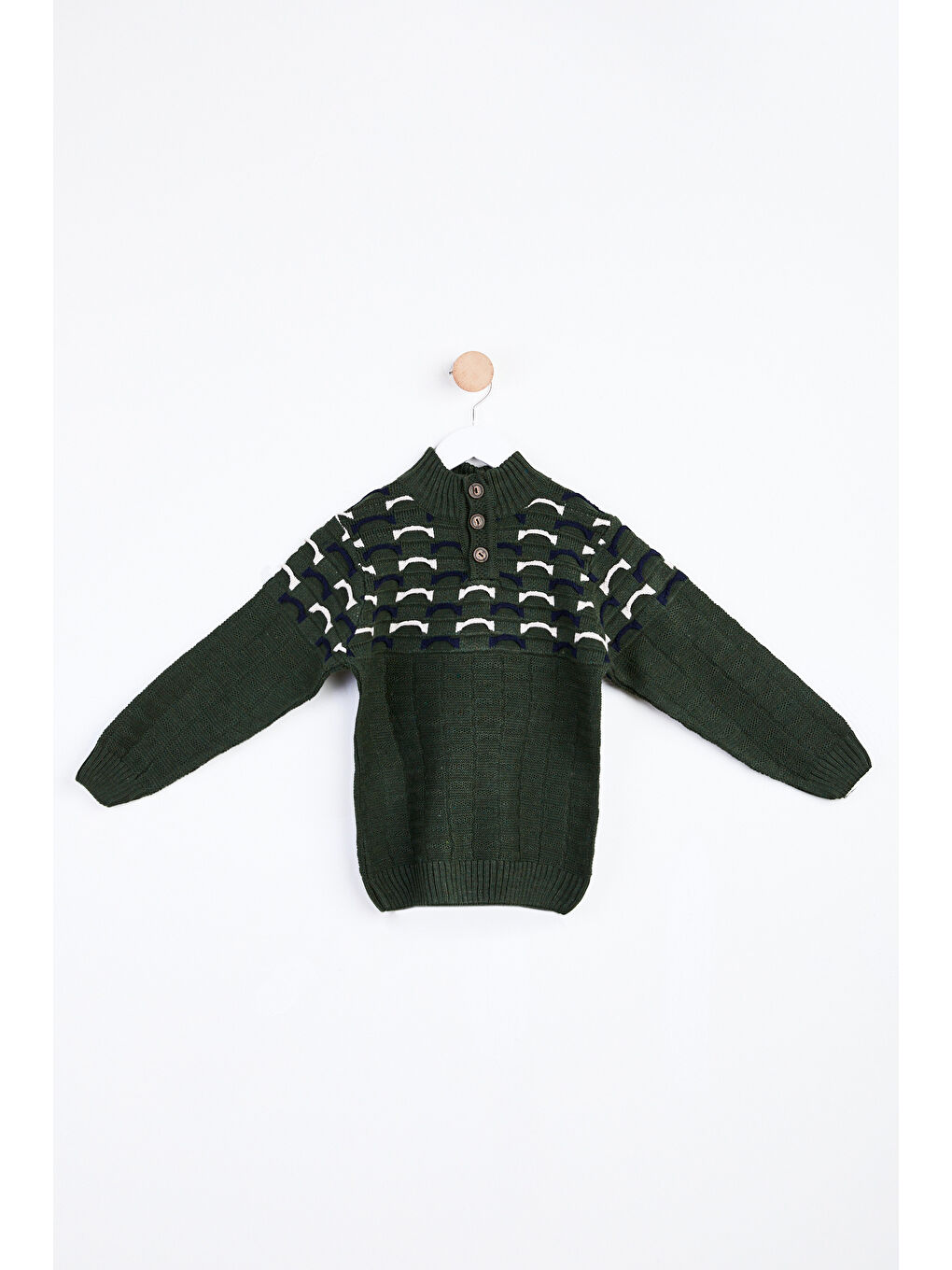 Erkek Çocuk Haki Kazak - 24097