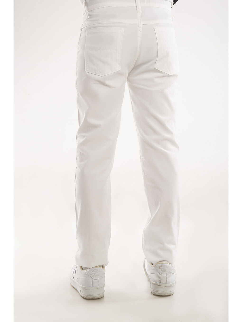 Beyaz Kids Slim Fit Erkek Çocuk Pantolon-1