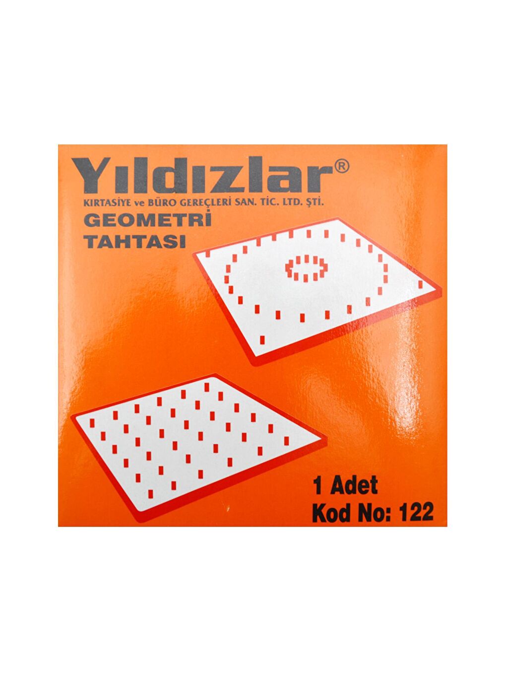 Yıldızlar Geometri Tahtası Lastikli Kod:122