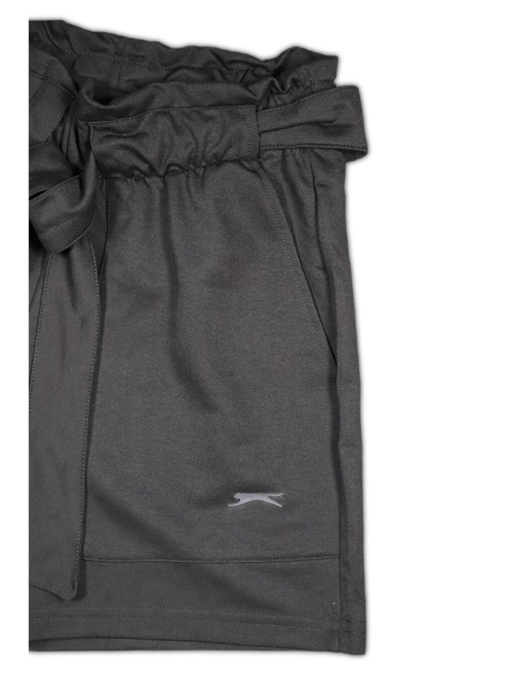 MEFODIY Kadın Fitness Şort Siyah-2