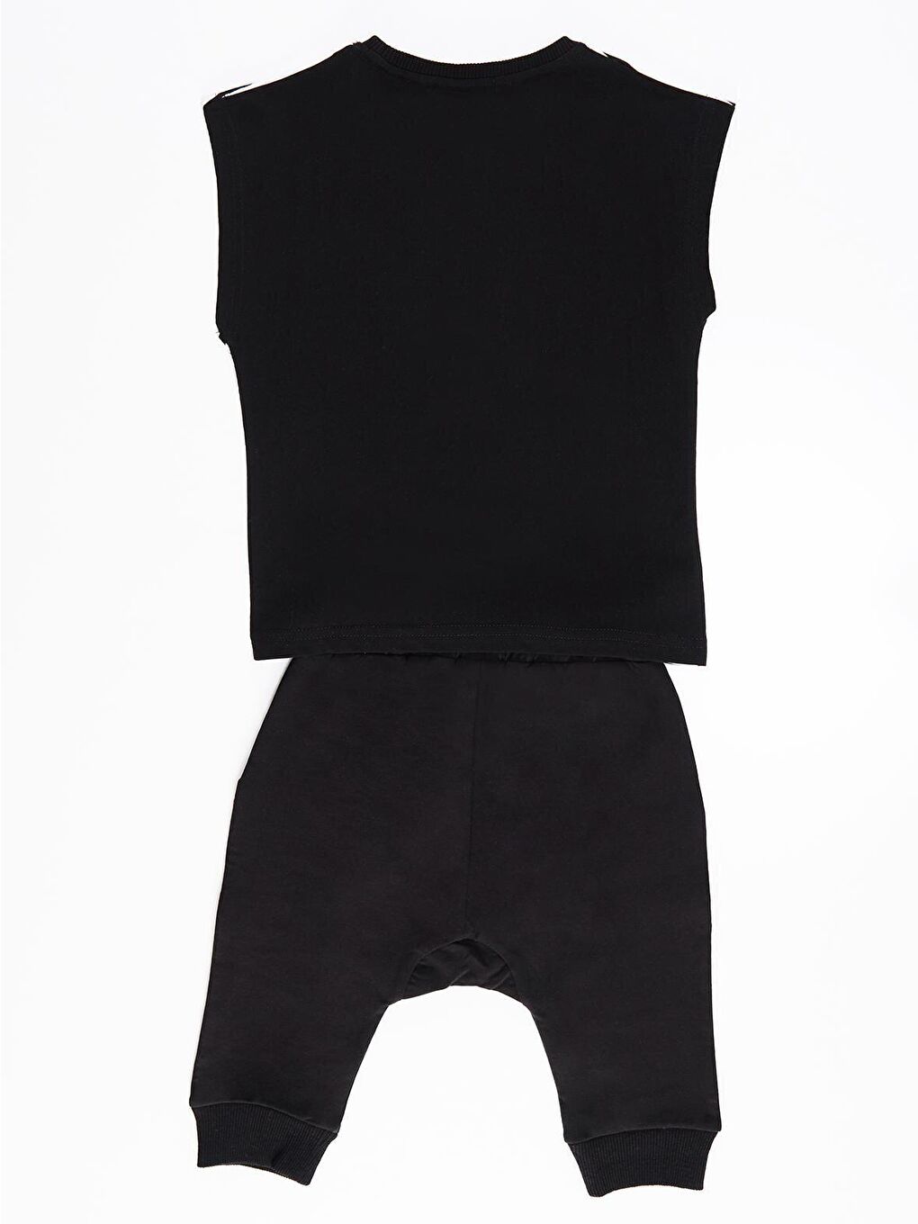 Karışık Denizci Çizgili Erkek Çocuk Kapri Takım-3