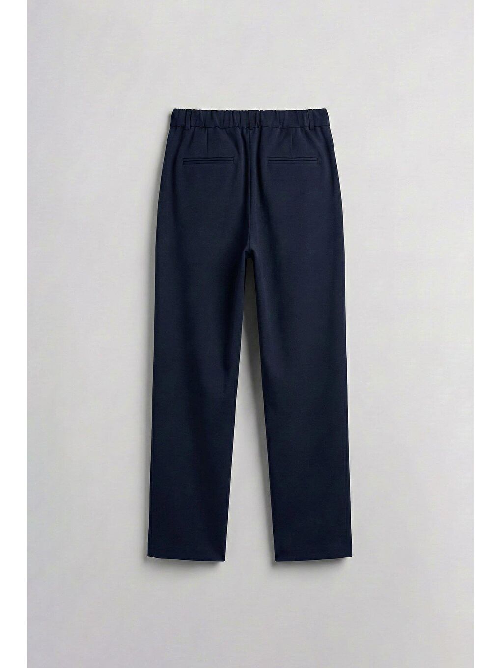 Baggy Fit Kumaş Erkek Pantolon Lacivert-6