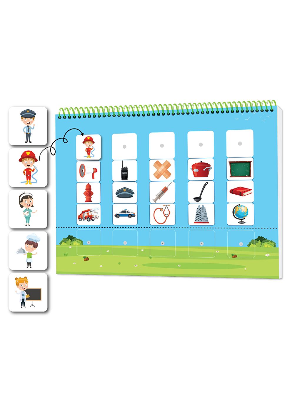 Konuşma ve Dikkati Geliştiren Cırt Cırtlı Etkinlik Kitabım (3-5 Yaş)-1