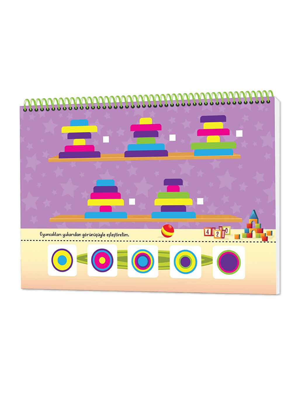 Dikkati ve Düşünme Becerilerini Geliştiren Cırt Cırtlı Etkinlik Kitabım (4-6 Yaş)-1