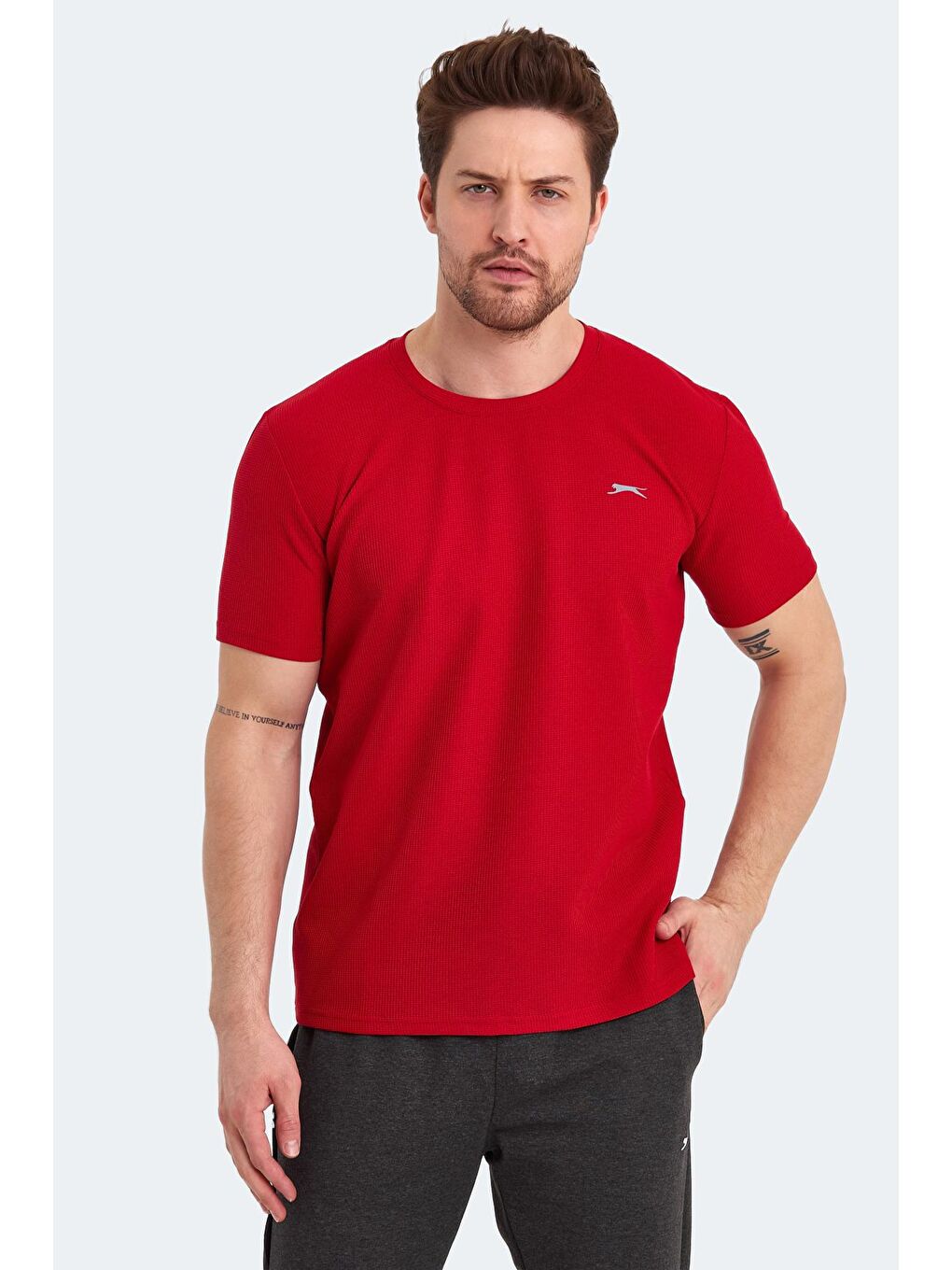 SATURN I Erkek Tişört Kırmızı