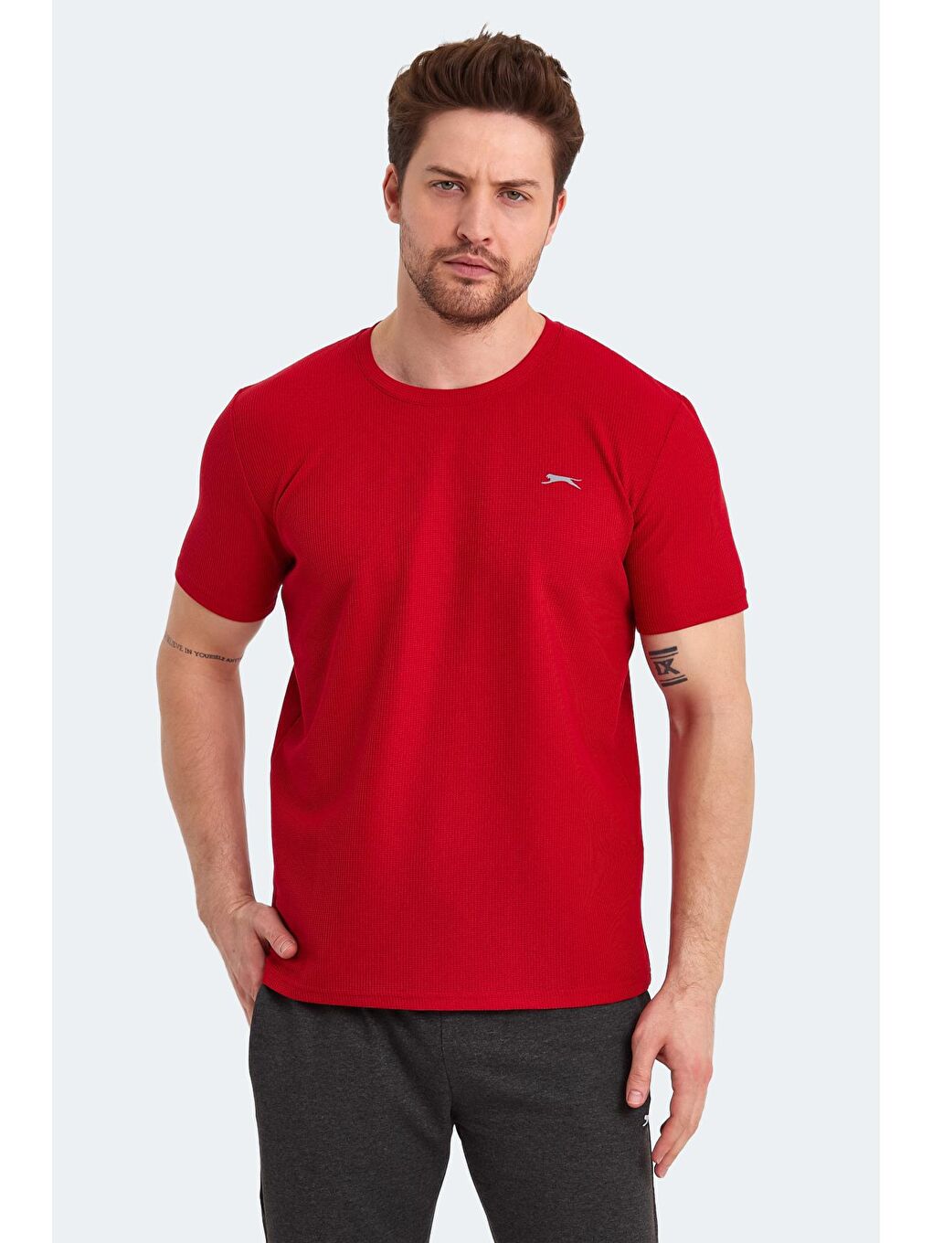 SATURN I Erkek Tişört Kırmızı-2