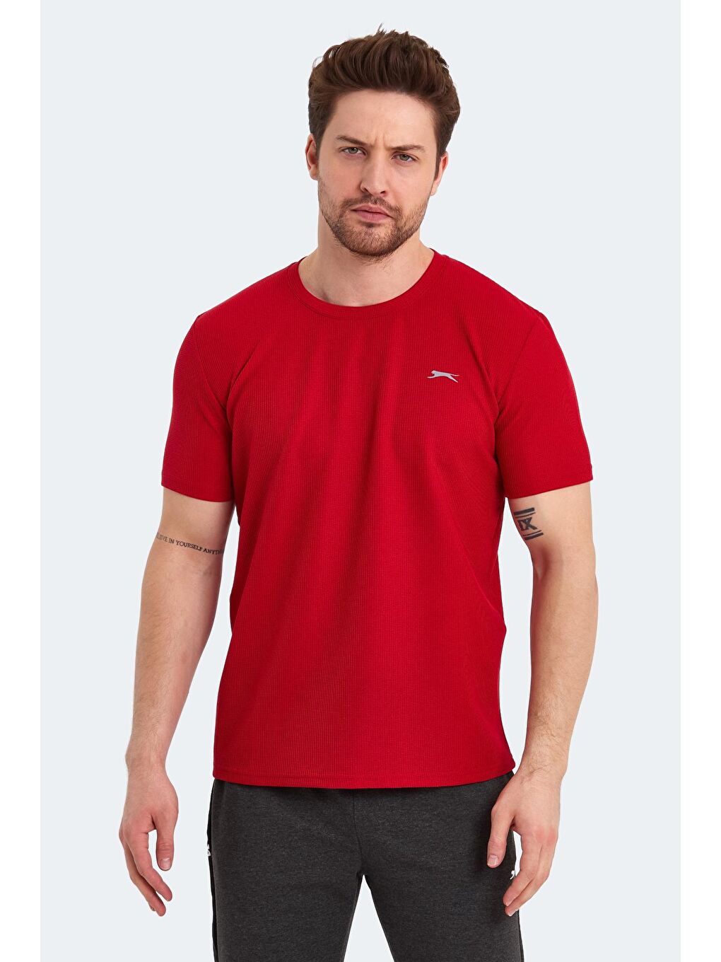 SATURN I Erkek Tişört Kırmızı-4