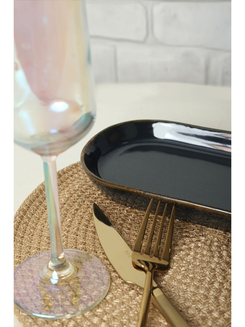 Yeşil Zümrüt Noyan Kayık Tabak 26 Cm 2 Adet-1