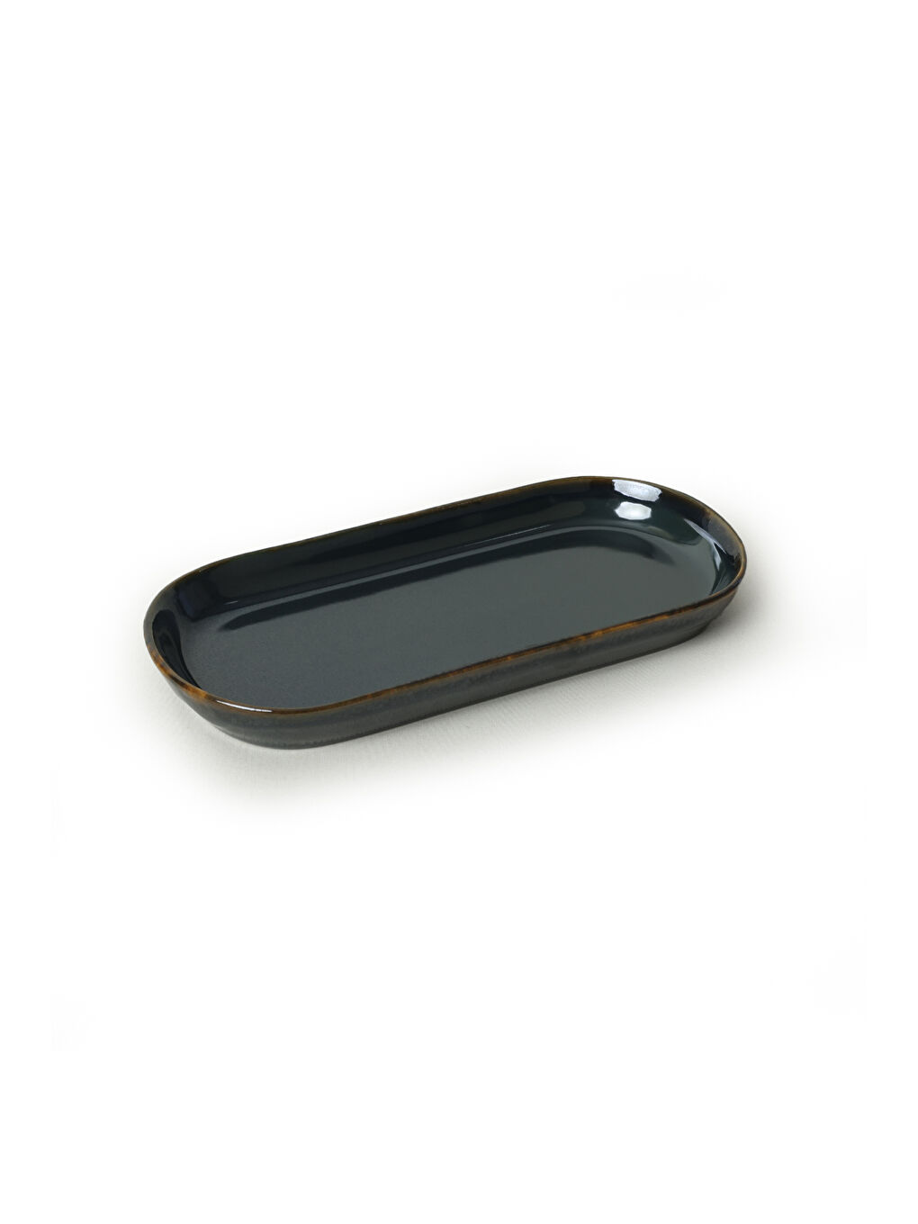 Yeşil Zümrüt Noyan Kayık Tabak 26 Cm 2 Adet-4