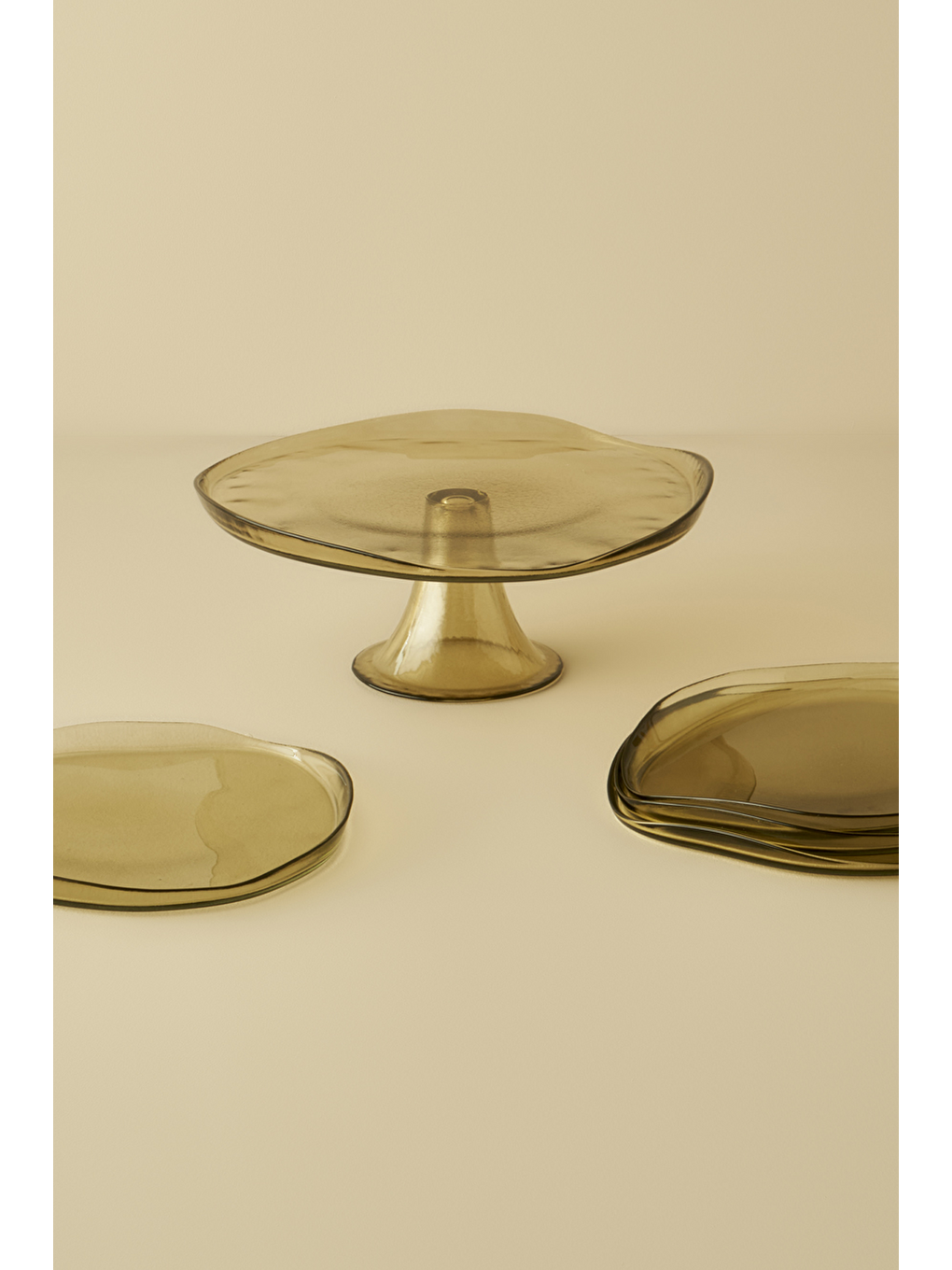 Geo Pasta Tabağı 4'lü Yeşil (21 Cm)-3
