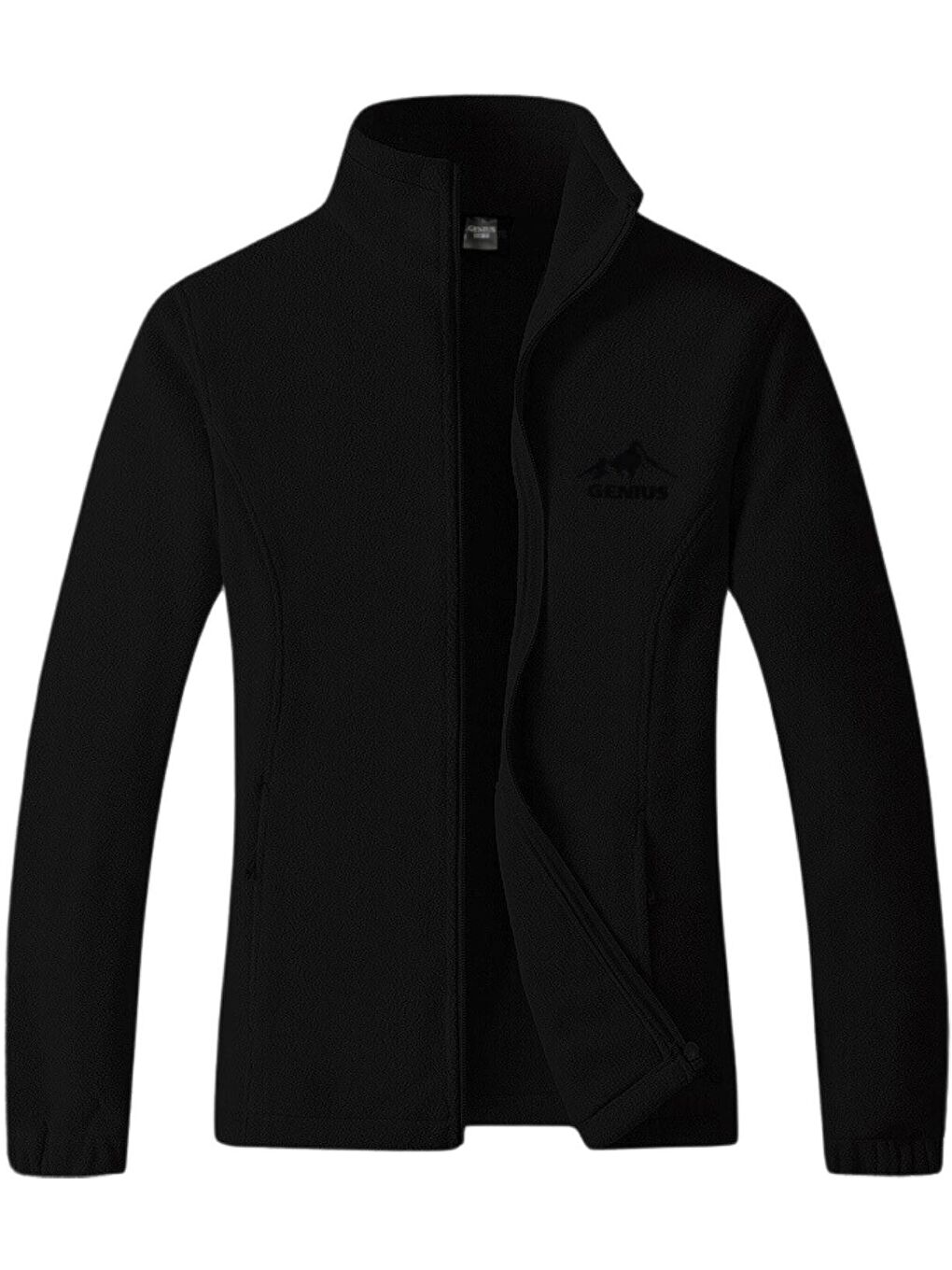 Siyah Unisex Polar Tam  Outdoor Polar Tactical Polar