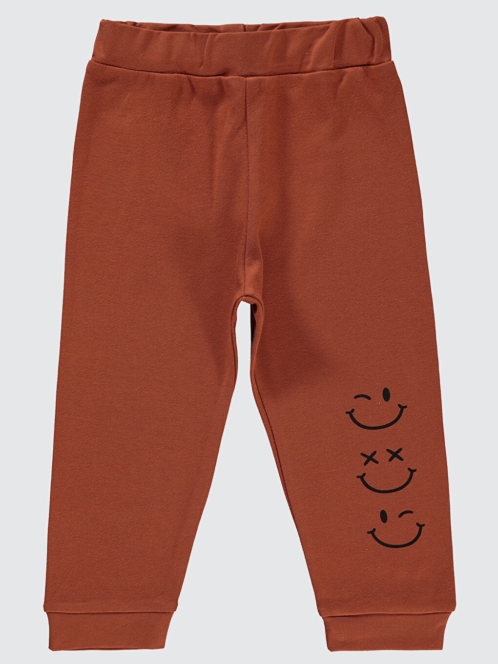 Turuncu Boys Erkek Çocuk Eşofman Altı 2-5 Yaş Koyu Bakır