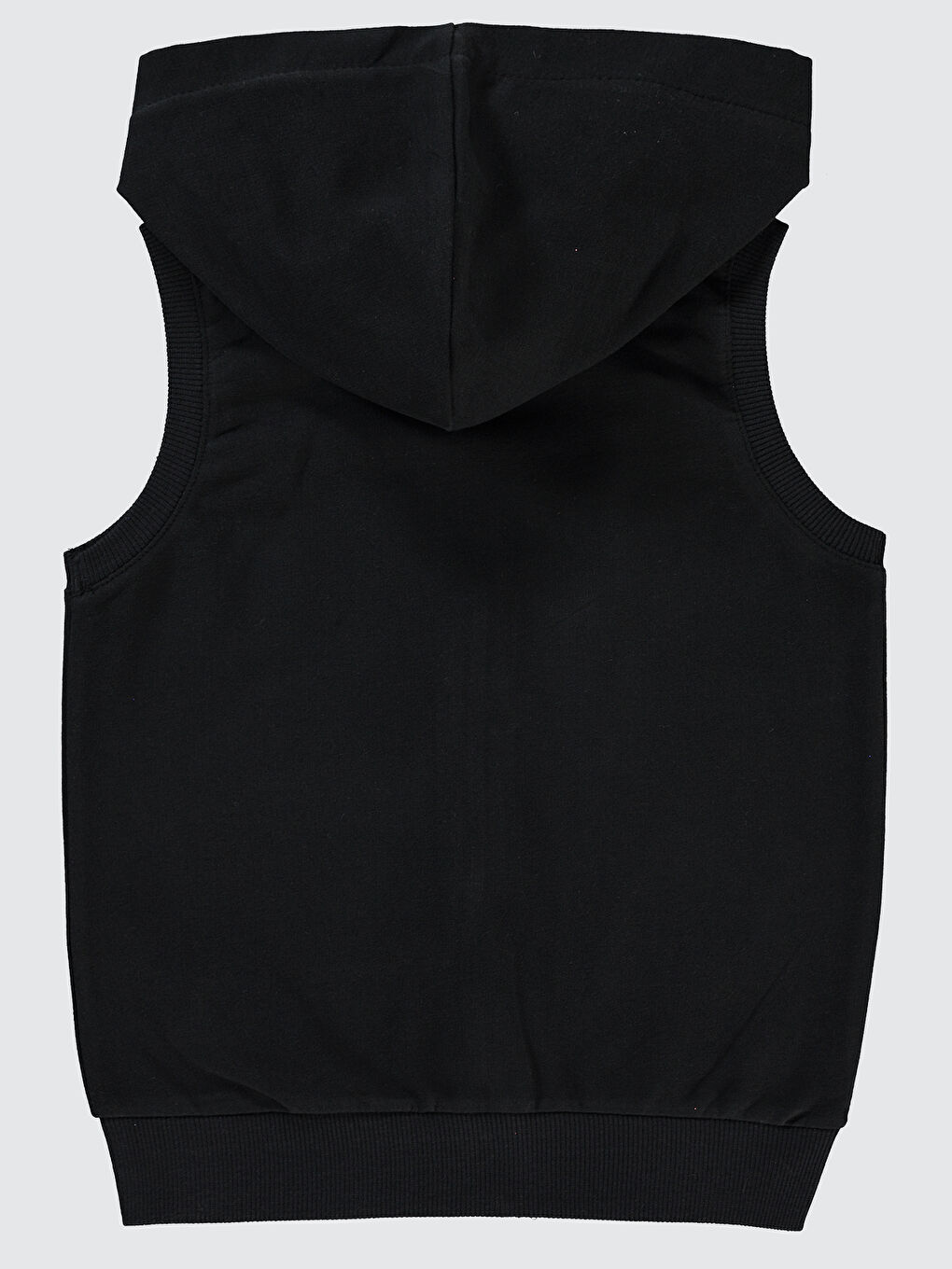 Erkek Çocuk Kapüşonlu Yelek 2 5 Yaş Siyah-1