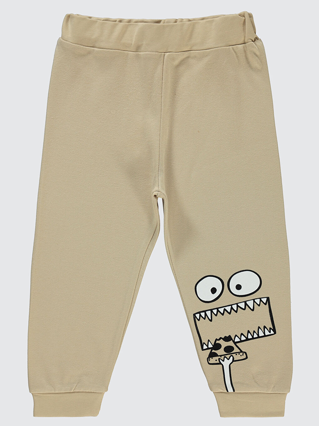 Ekru Boys Erkek Çocuk Eşofman Altı 2-5 Yaş Yulaf Sütü