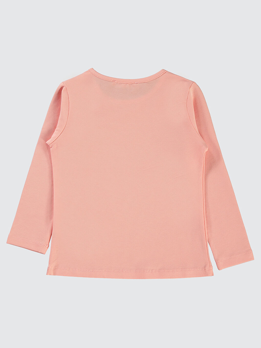 Pembe Kız Çocuk Sweatshirt 2-5 Yaş Pudra-1