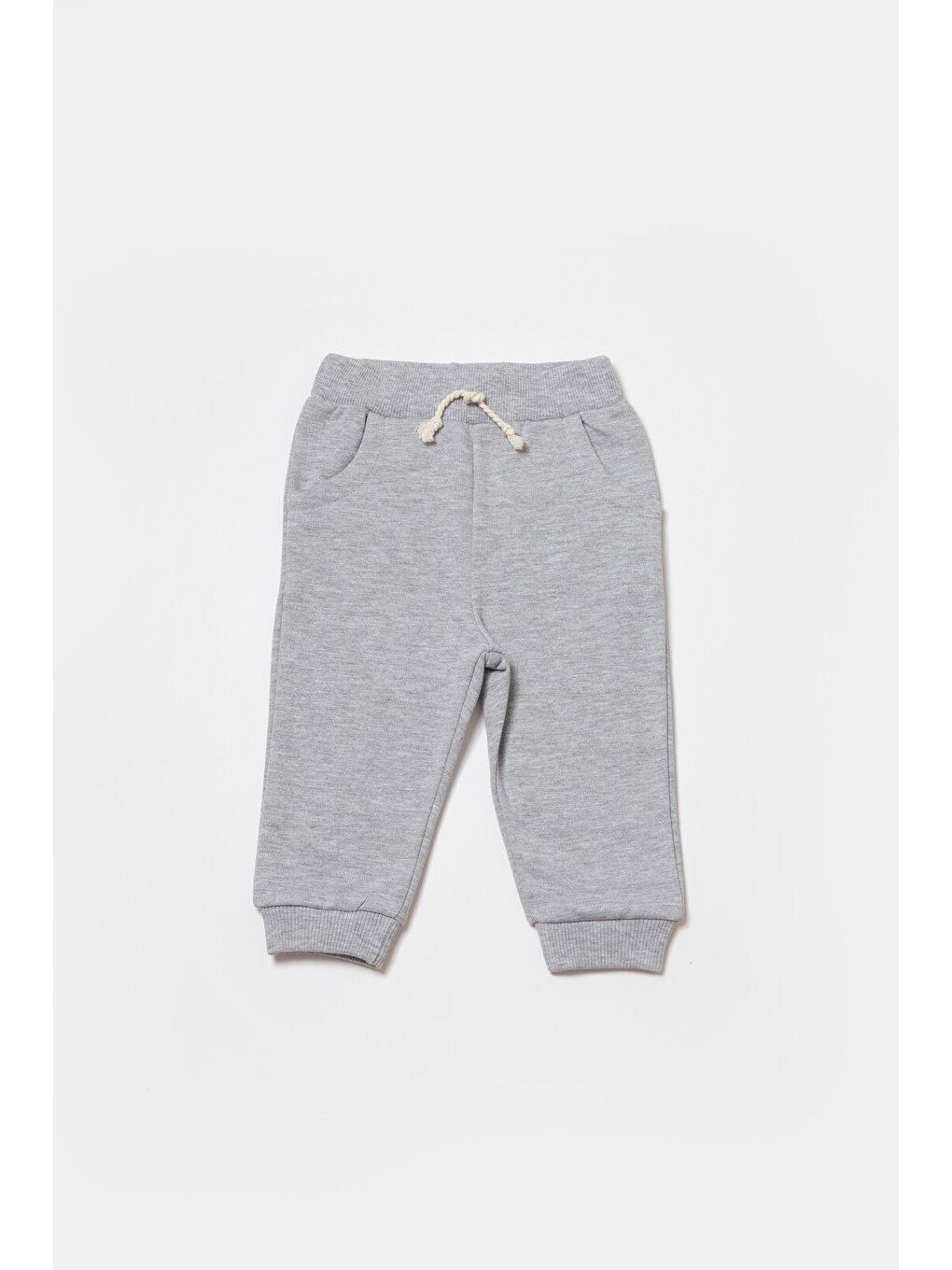 Gri Sweatshirt & Pantolon Takımı-4