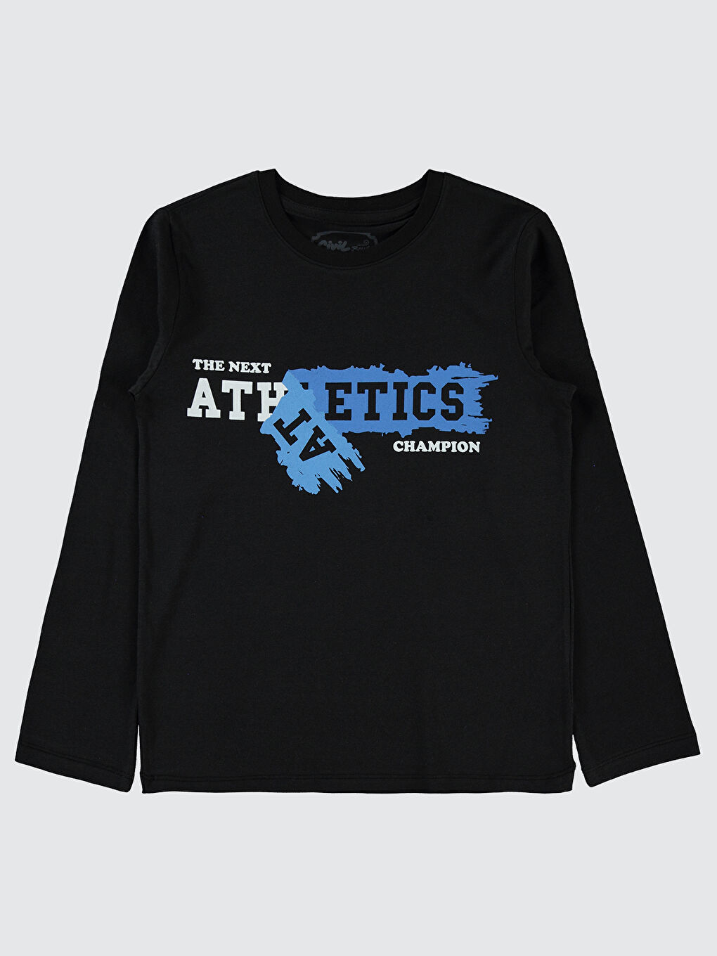 Siyah Erkek Çocuk Sweatshirt 10-13 Yaş Antrasit