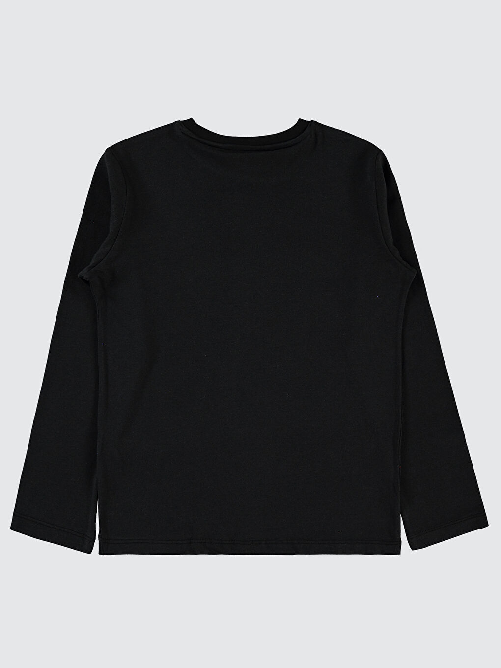 Siyah Erkek Çocuk Sweatshirt 10-13 Yaş Antrasit-1