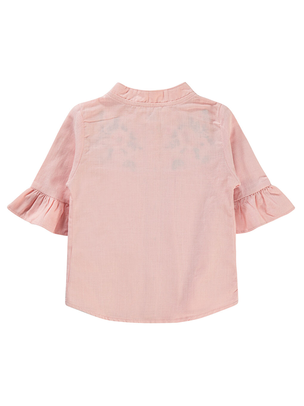 Pembe Girls Kız Çocuk Gömlek 2-5 Yaş Somon-1