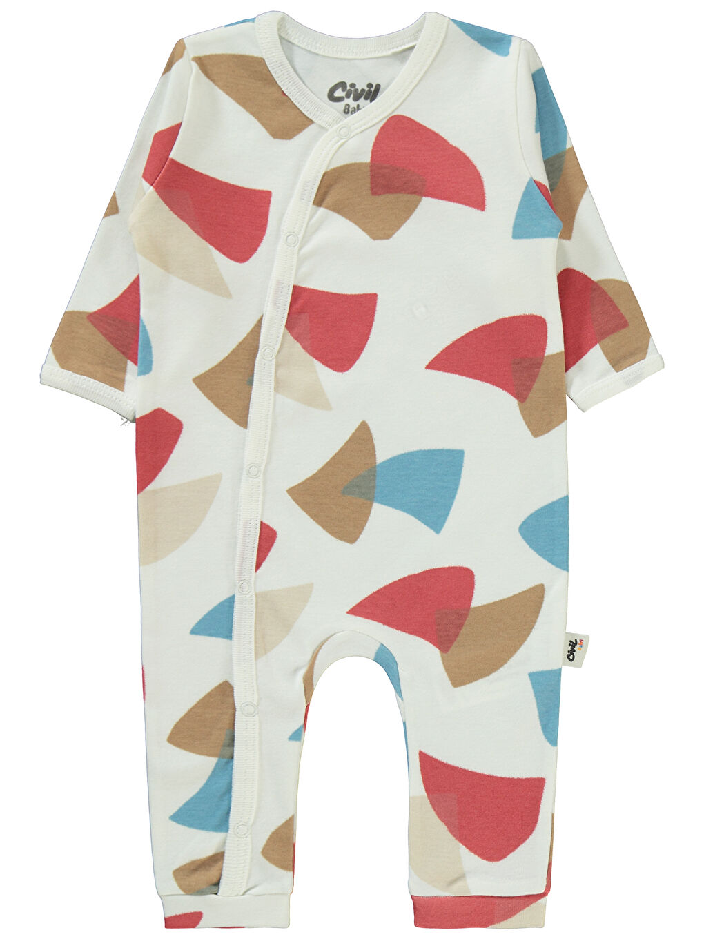 Baby Erkek Bebek 2'li Patiksiz Tulum 3-9 Ay Mavi-3