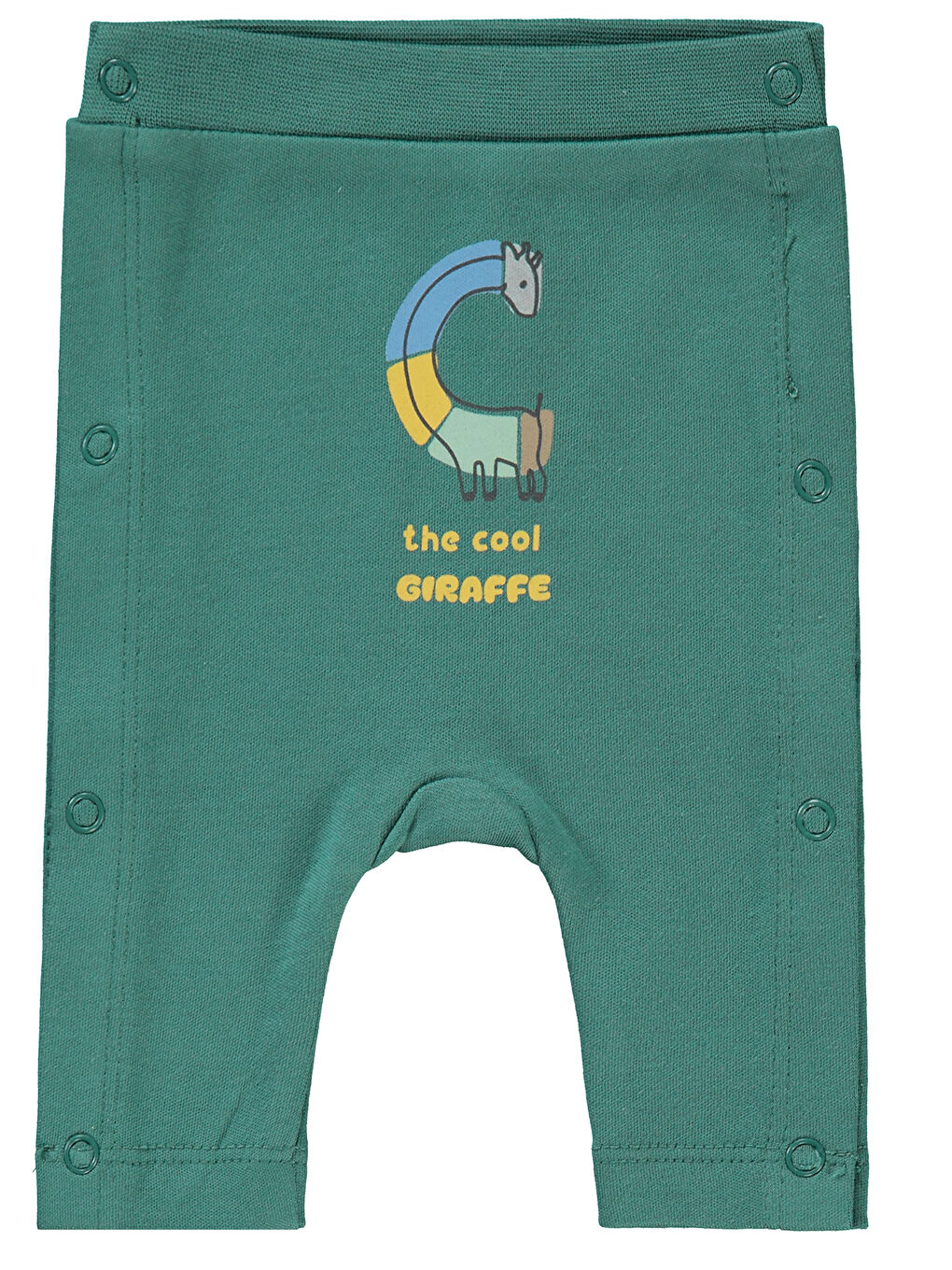 Baby Erkek Bebek Patiksiz Tek Alt Prematüre Koyu Yeşil