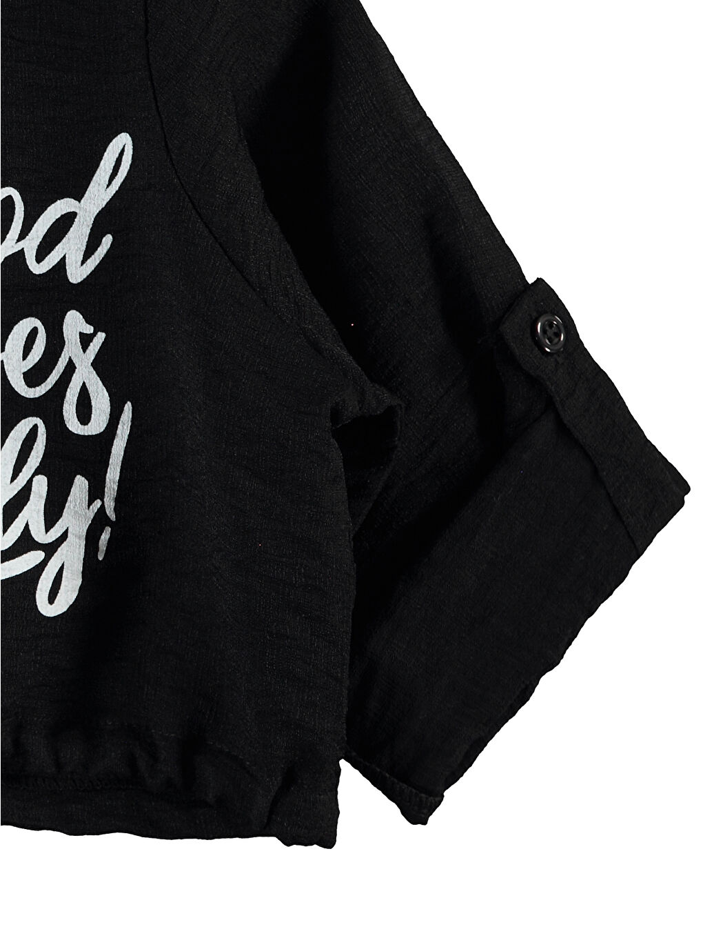 Girls Kız Çocuk Gömlek 6-9 Yaş Siyah-1