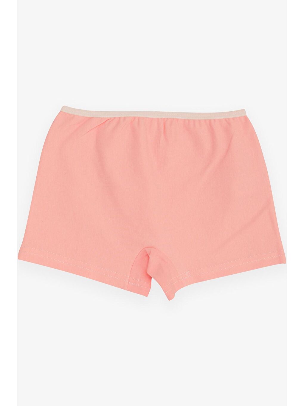 Kız Çocuk Boxer Meraklı Kedicik Baskılı Pembe (5-9 Yaş)-1