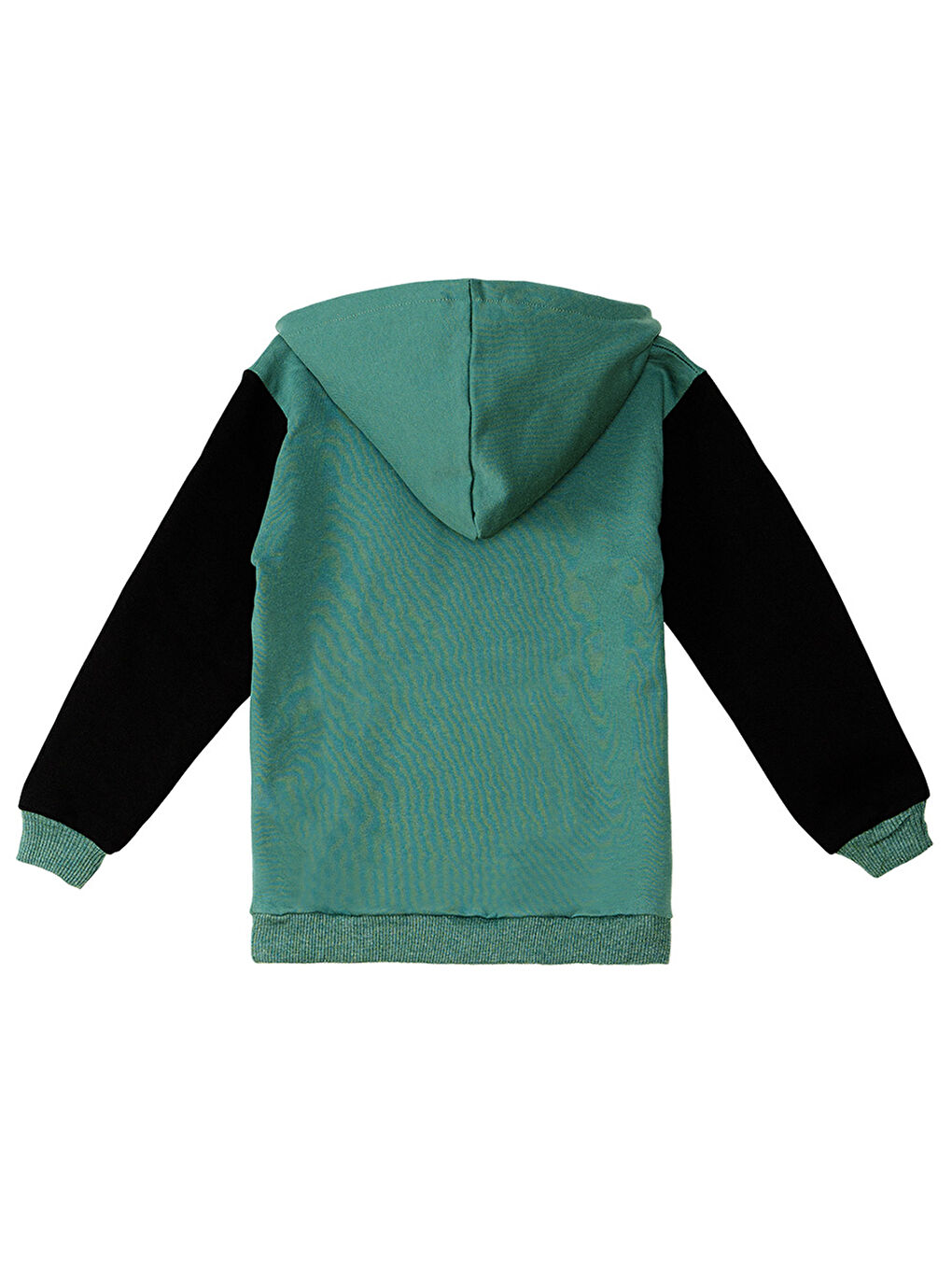 Yeşil Obur Kapişonlu Erkek Çocuk Sweatshirt-3