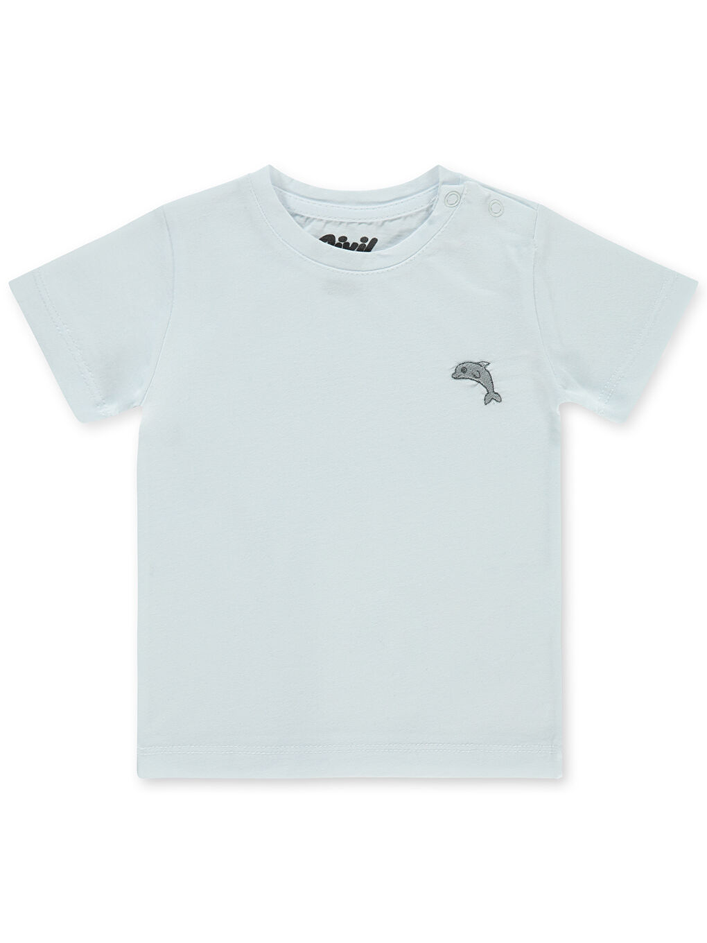 Baby Erkek Bebek Tişört 6-18 Ay Beyaz