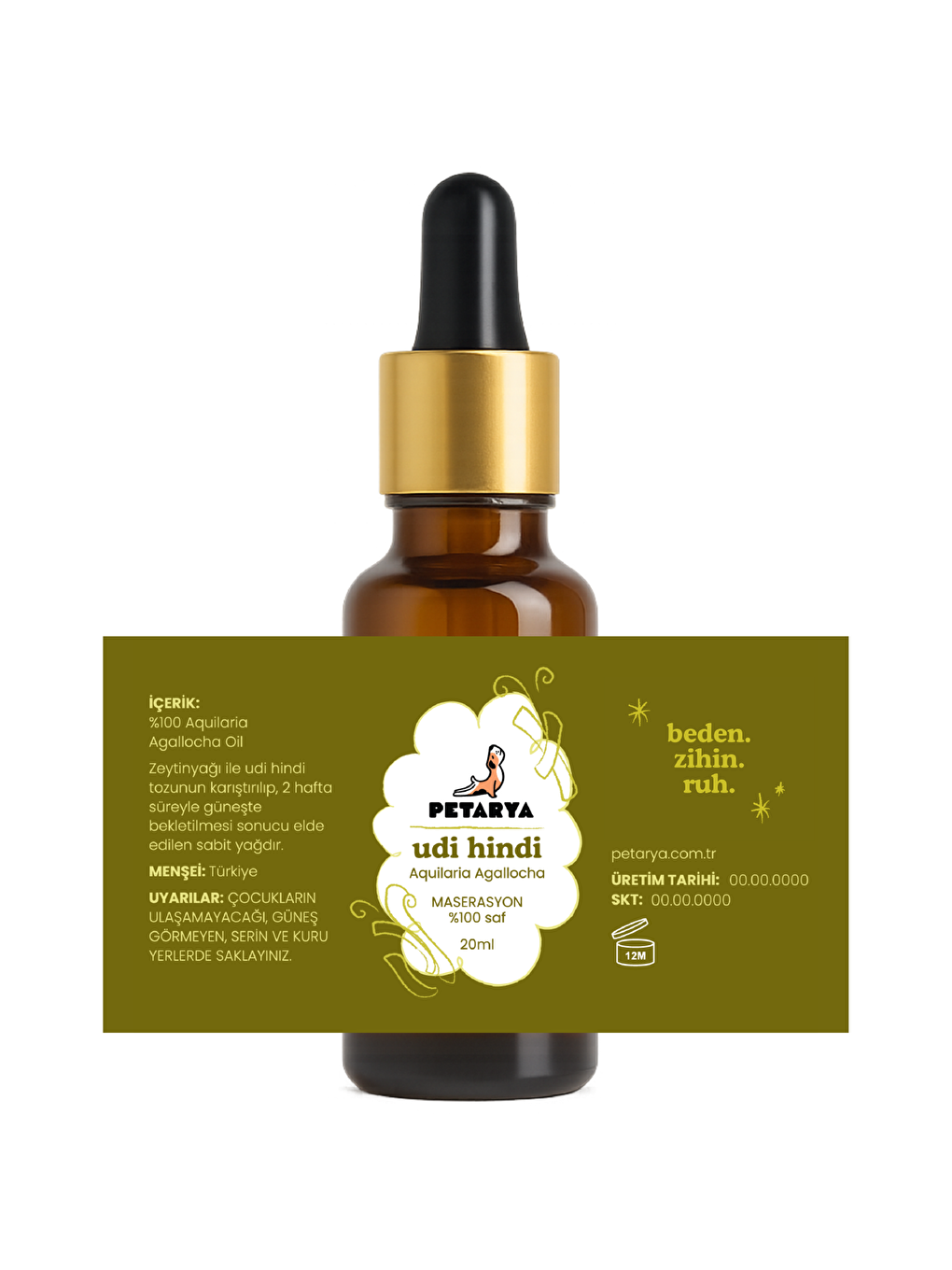 Udi Hindi Yağı | 20 ml-1