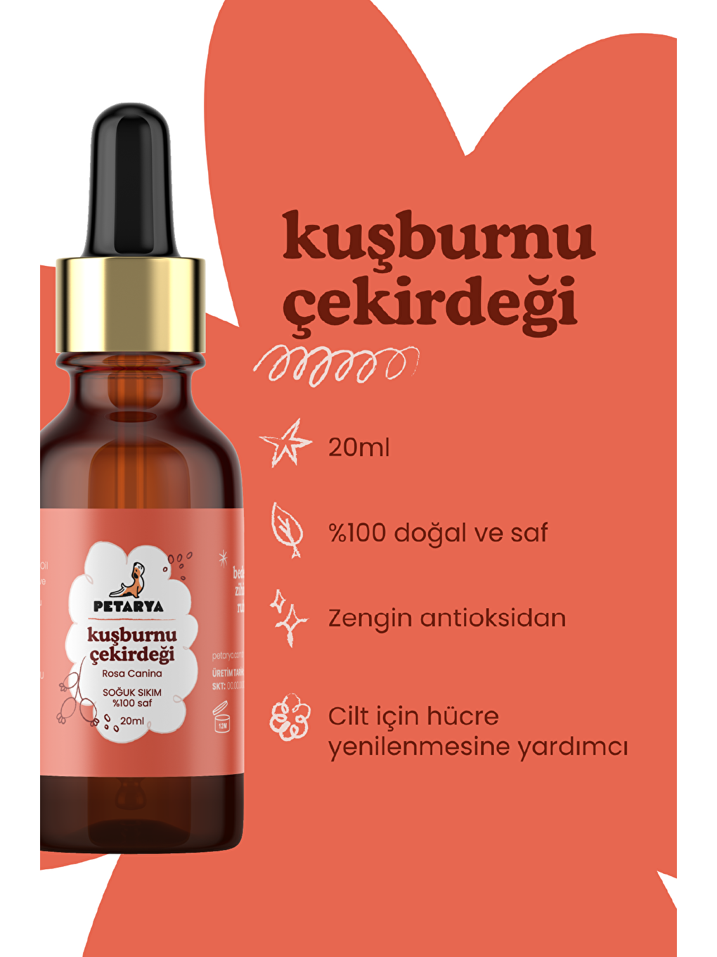 Kuşburnu Çekirdeği Yağı | 20 ml-2