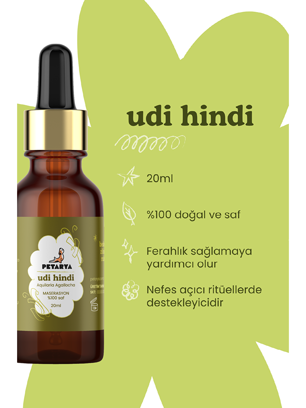 Udi Hindi Yağı | 20 ml-2