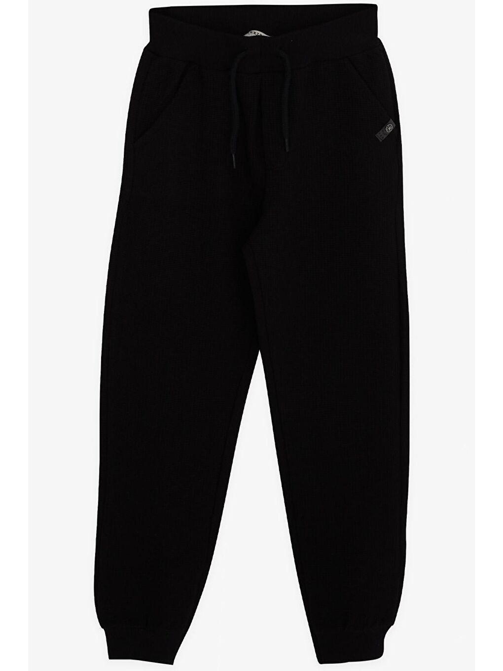 Erkek Çocuk Eşofman Altı Cepli Siyah (4 Yaş)