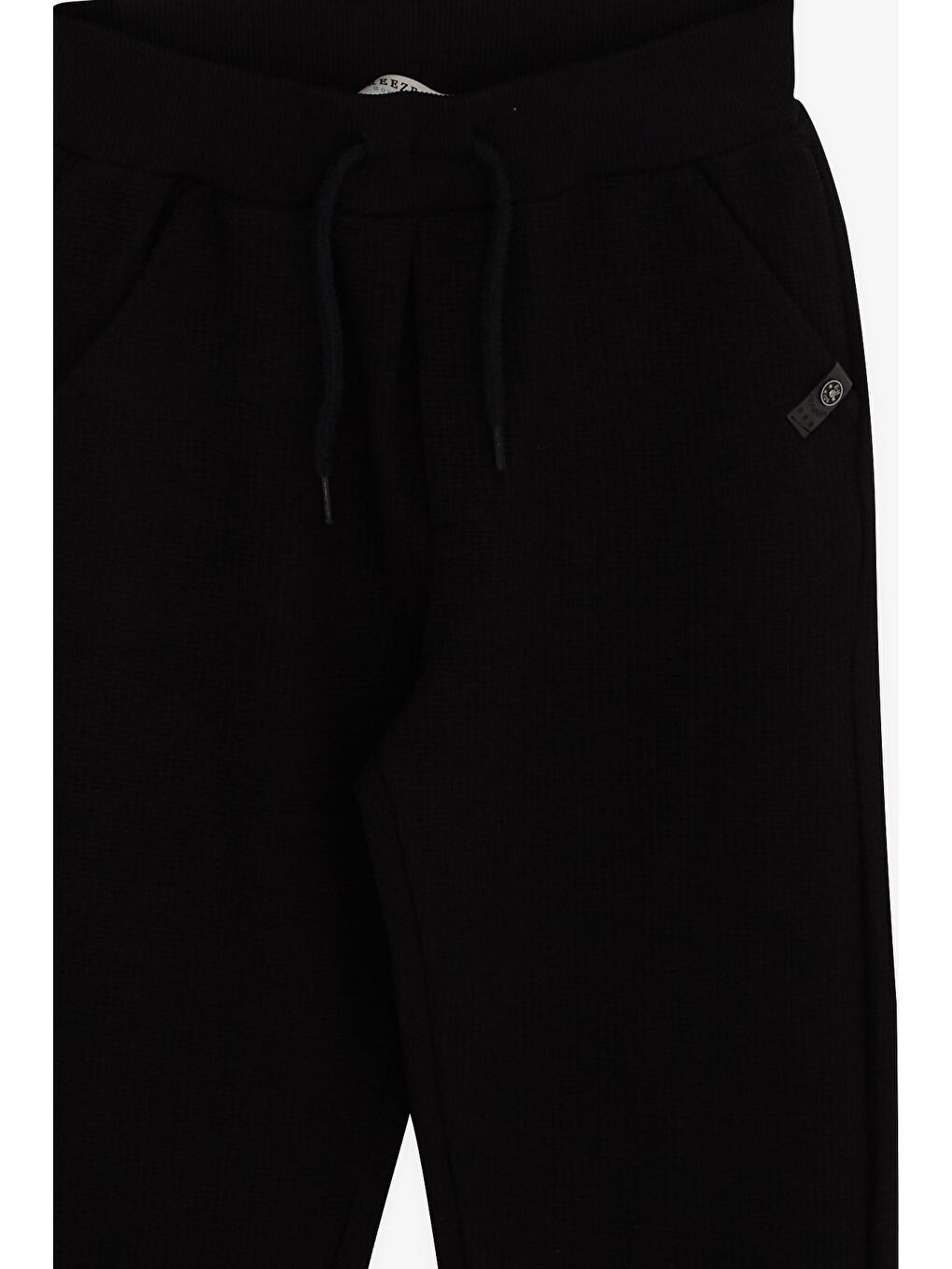 Erkek Çocuk Eşofman Altı Cepli Siyah (4 Yaş)-2