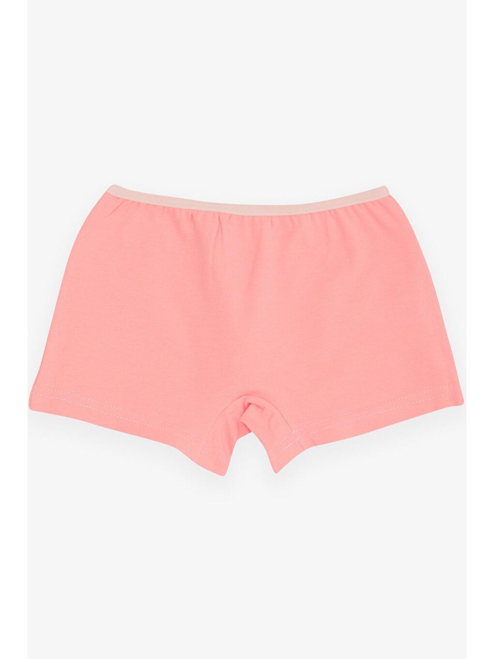 Kız Çocuk Boxer Meraklı Kedicik Baskılı Pembe (5 Yaş)-1